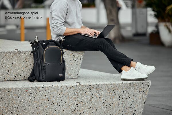 Rode Backpack Premium-Rucksack, komportabel,gepolsterter und wasserfester 18L  robust