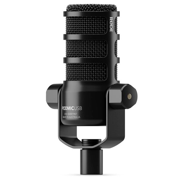 Rode PodMic USB Podcast Mikrofon  schwarz