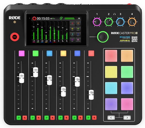 Rode RODECaster Pro II Podcast-Studio 
