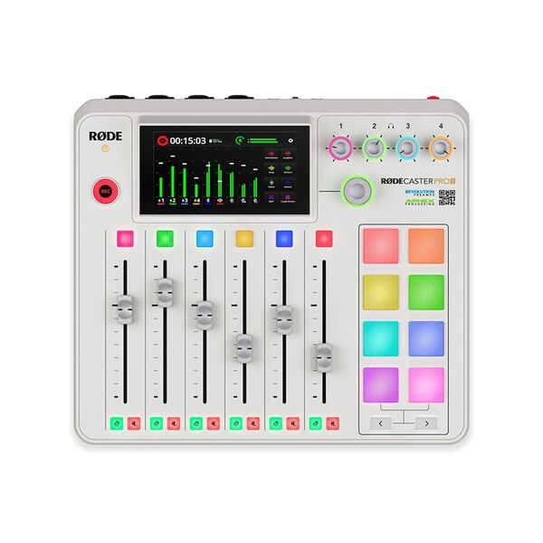 Rode RODECaster Pro II white Podcast-Studio 