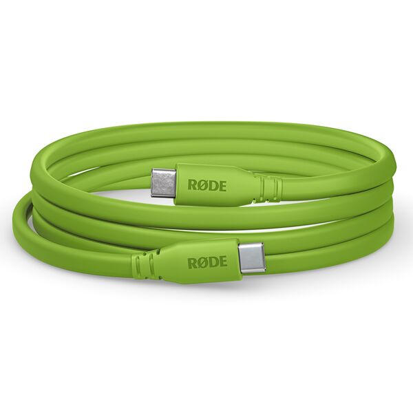 Rode SC17 USB-C auf USB-C Kabel 150 cm  grün