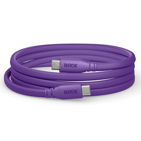 Rode SC17 USB-C auf USB-C Kabel 150 cm  lila