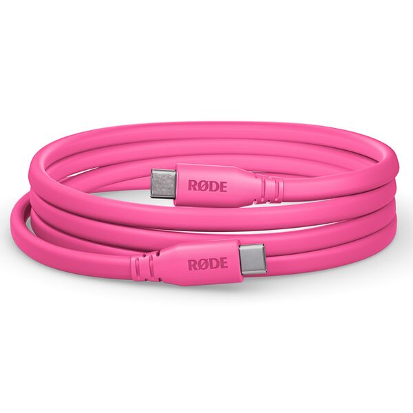 Rode SC17 USB-C auf USB-C Kabel 150 cm  pink