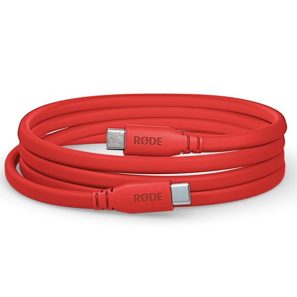 Rode SC17 USB-C auf USB-C Kabel 150 cm  rot