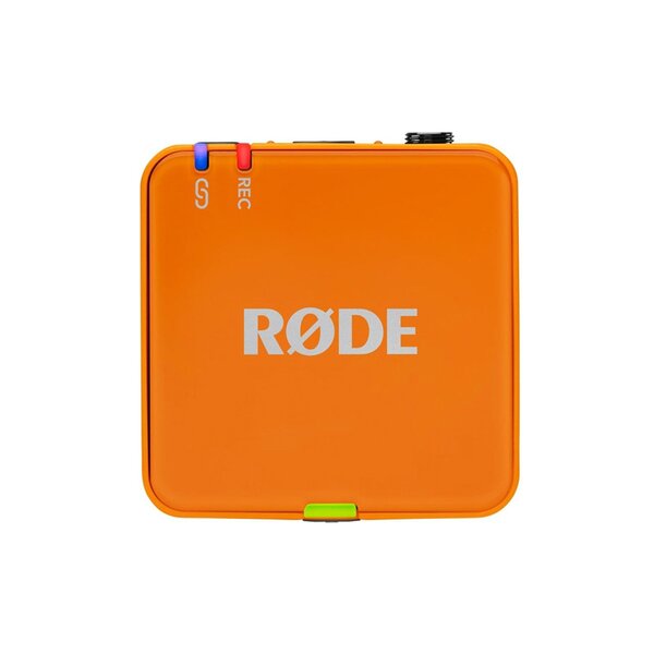 Rode Wireless GO (Gen. 3) digitales Mikrofonsystem, 2-Kanal, drahtlos  orange