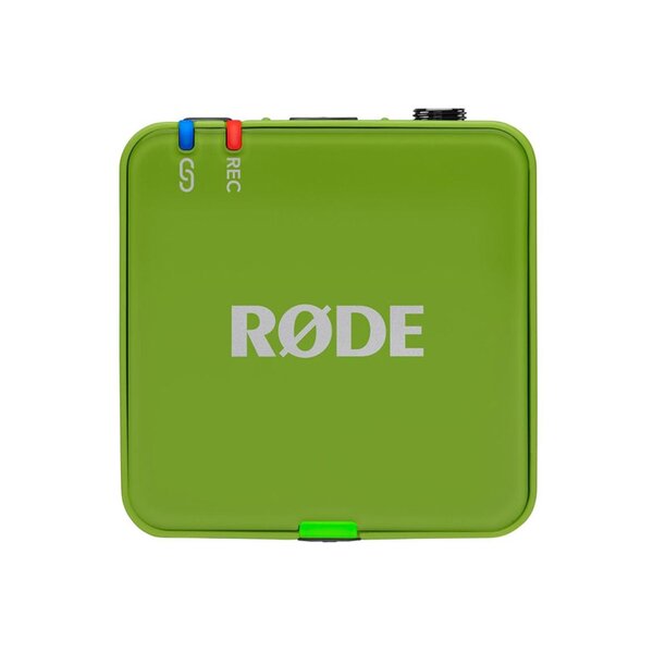 Rode Wireless GO (Gen. 3) digitales Mikrofonsystem, 2-Kanal, drahtlos  green
