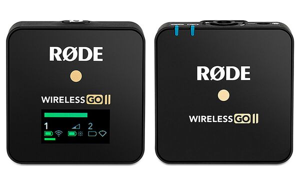 Rode Wireless GO II digitales 2-Kanal Drahtlos Mikrofonsystem  Single