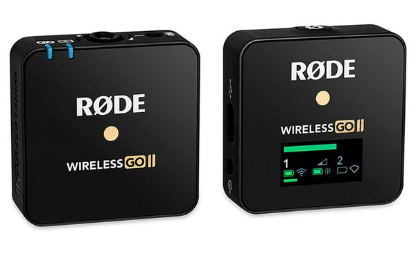 Rode Wireless GO II digitales 2-Kanal Drahtlos Mikrofonsystem  Single
