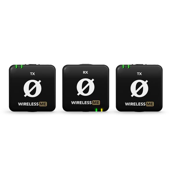 Rode Wireless ME Dual, Mikrofonsystem mit 2x Sende- und 1x Empfangsmodul 