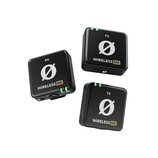 Rode Wireless ME Dual, Mikrofonsystem mit 2x Sende- und 1x Empfangsmodul 