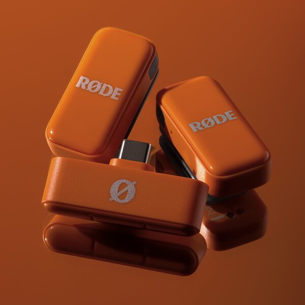 Rode Wireless Micro USB-C Drahtlos Mikrofonsystem  orange