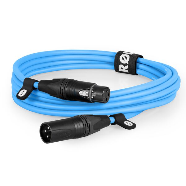 Rode Premium XLR Mikrofonkabel  3 Meter blau