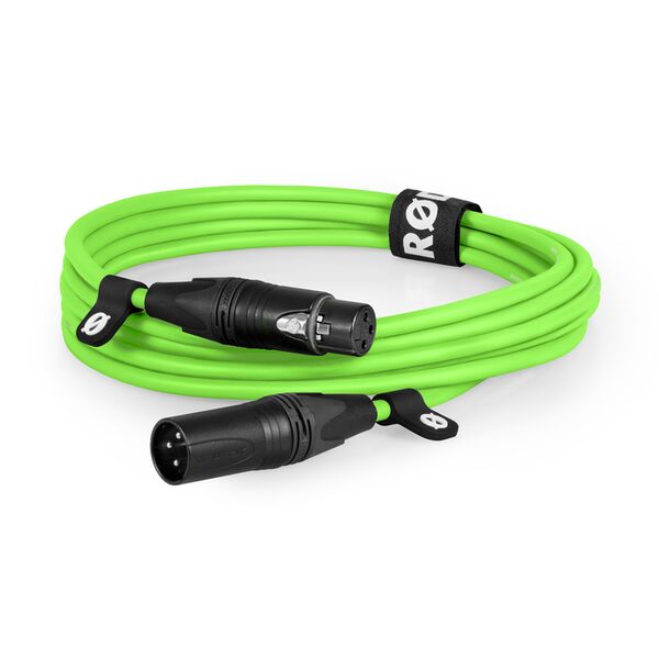 Rode Premium XLR Mikrofonkabel  3 Meter grün