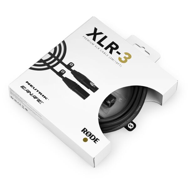 Rode Premium XLR Mikrofonkabel  3 Meter schwarz