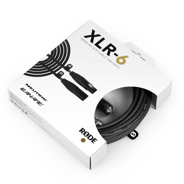 Rode Premium XLR Mikrofonkabel  6 Meter schwarz