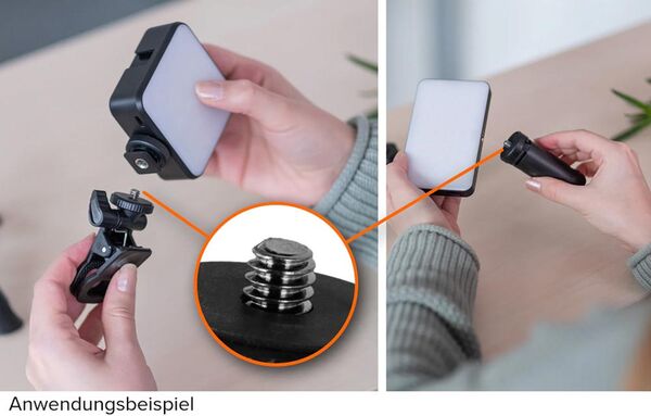 Rollei 2-in-1 LED-Zubehör-Set 