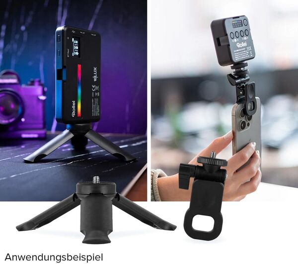 Rollei 2-in-1 LED-Zubehör-Set 