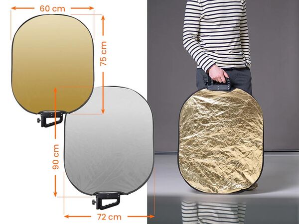 Rollei 5in1 Faltreflektor Comfort Pro  72x90 cm