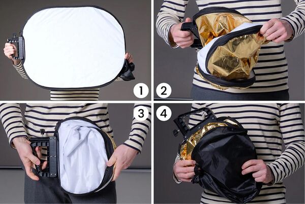 Rollei 5in1 Faltreflektor Comfort Pro  72x90 cm