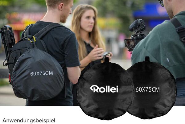 Rollei 5in1 Faltreflektor Comfort Pro  72x90 cm