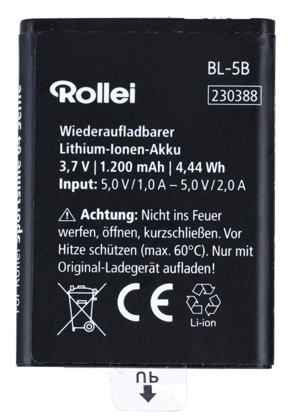 Rollei Akku für CL 880 & SL 640 