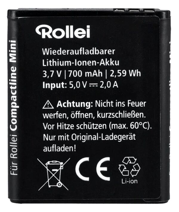 Rollei Akku für Compactline Mini 