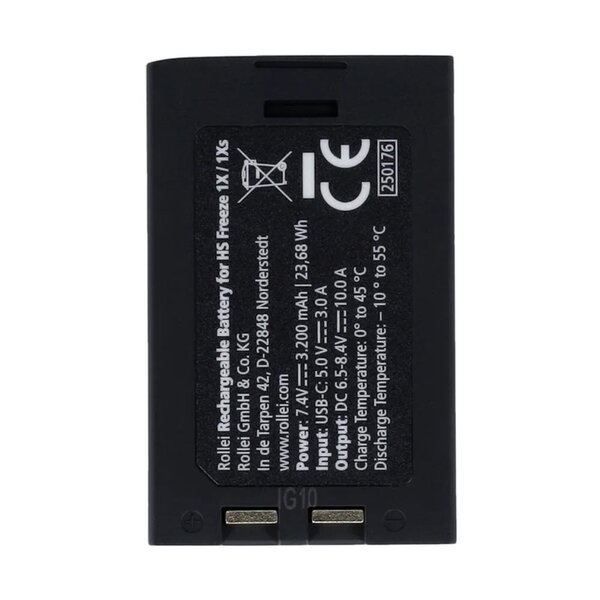 Rollei Akku für HS Freeze 1X 