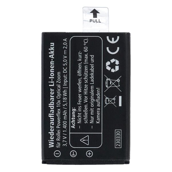 Rollei Akku für Powerflex 10x - Retourenware ohne Verpackung 