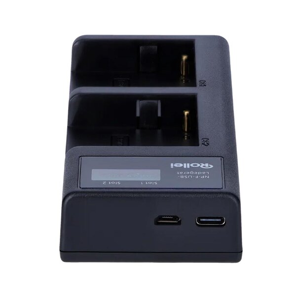 Rollei Akku-Ladegerät für NP-F-Akkus 