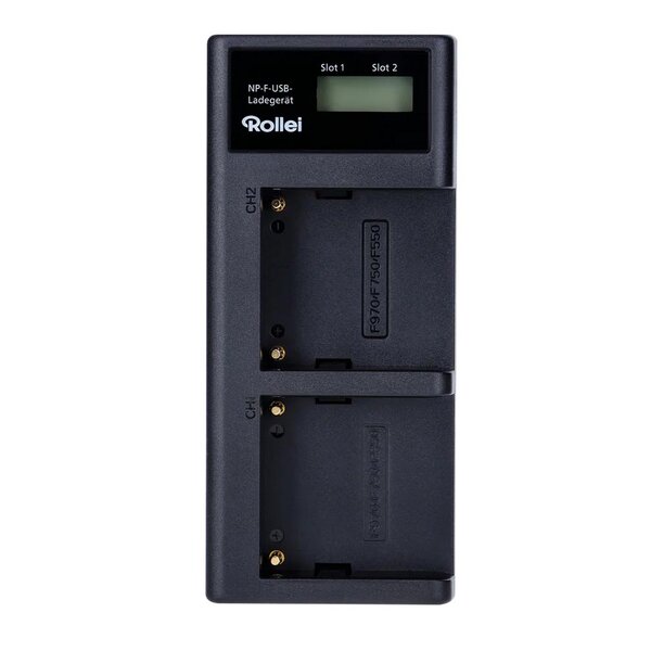 Rollei Akku-Ladegerät für NP-F-Akkus 