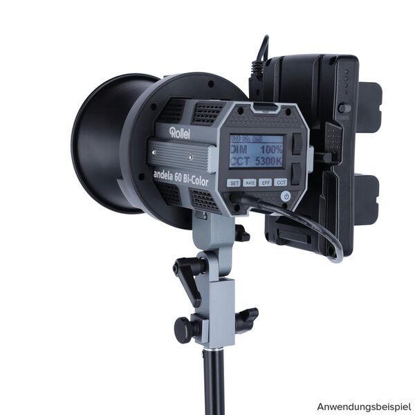 Rollei Candela NP-F Adapter+VM2 