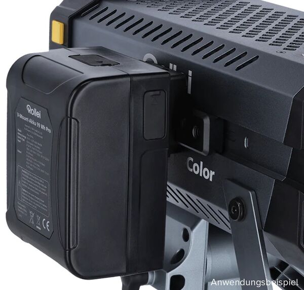 Rollei Candela VM3 V-mount Adapter mit Kabel 