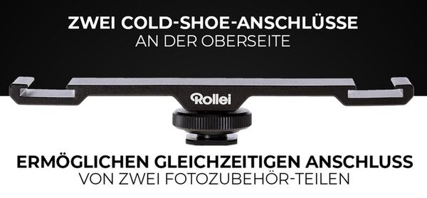 Rollei Double Cold Shoe 