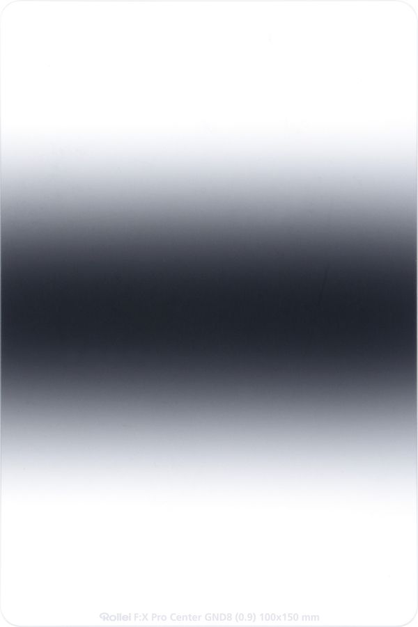 Rollei F:X Pro 100mm Grau Verlauf Center GND8 