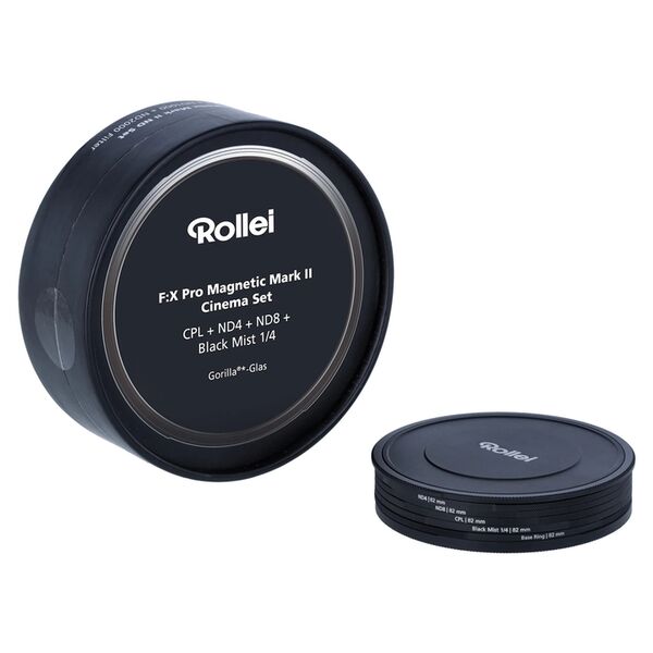Rollei F:X Pro Magnetische Rundfilter Mark II - Cinema Set  82mm