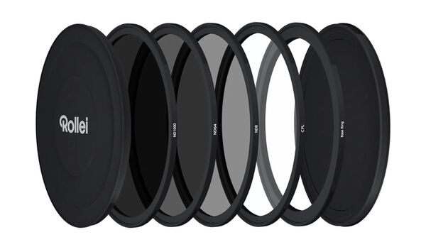 Rollei F:X Pro Magnetische Rundfilter MK II  Graufilter Set 62mm
