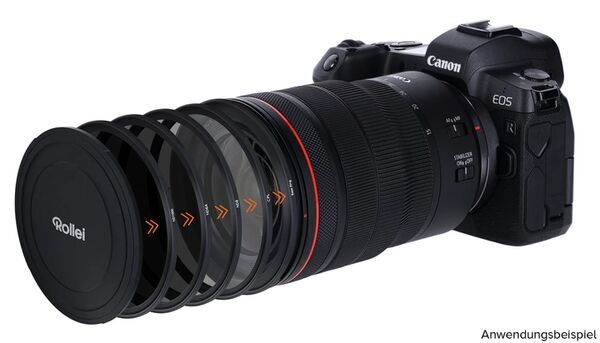 Rollei F:X Pro Magnetische Rundfilter MK II  Graufilter Set 62mm