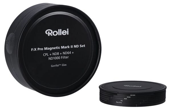 Rollei F:X Pro Magnetische Rundfilter MK II  Graufilter Set 67mm