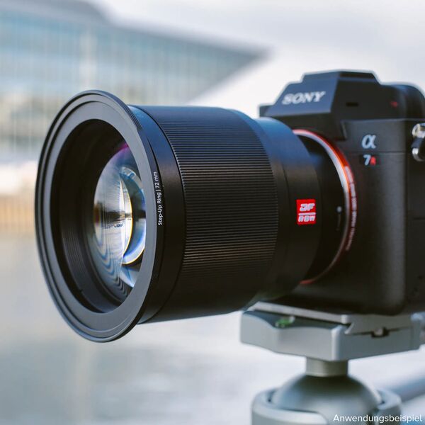 Rollei F:X Pro Magnetische Rundfilter Mark II - Step-Up-Ring  72mm