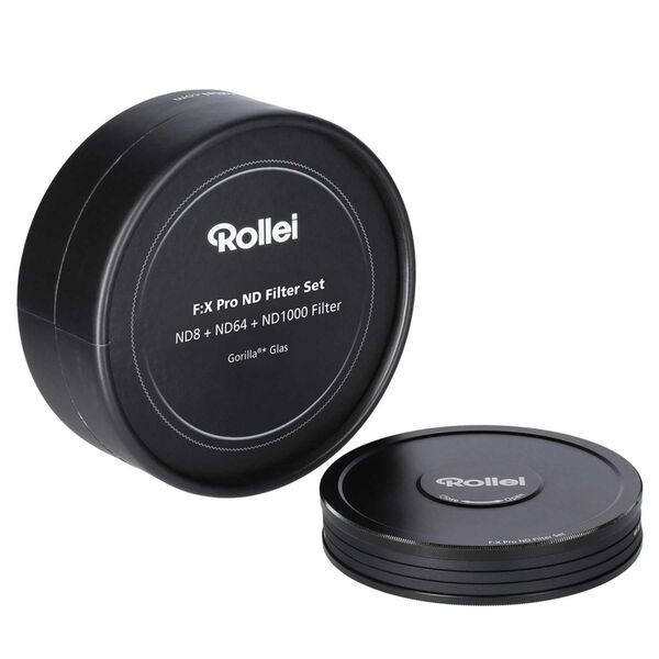 Rollei F:X Pro ND Filter Set (ND8, 64, 1000)  67mm