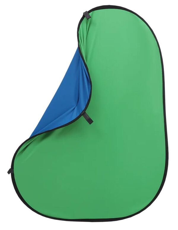 Rollei Faltbarer Hintergrund  grün / blau