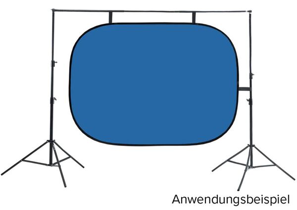 Rollei Faltbarer Hintergrund  grün / blau