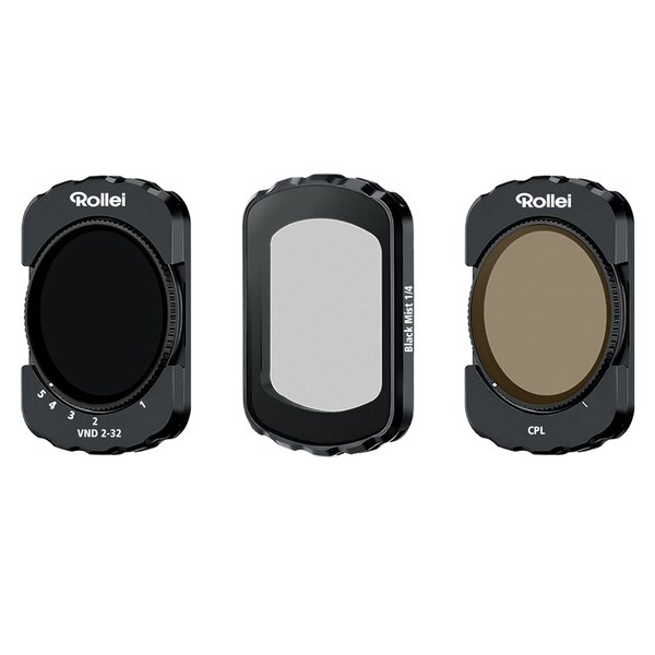 Rollei Filter Set 3-in-1 für DJI Osmo Pocket 3 Cinema 