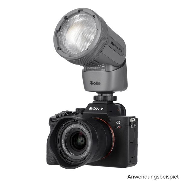 Rollei HS Freeze Q1 2-in-1 Blitzlicht und Bi-color Led-Dauerlicht  Sony