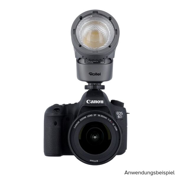 Rollei HS Freeze Q1 2-in-1 Blitzlicht und Bi-color Led-Dauerlicht  Universal