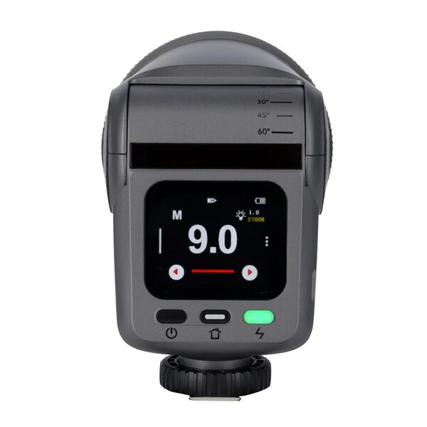 Rollei HS Freeze Q1 2-in-1 Blitzlicht und Bi-color Led-Dauerlicht  Universal