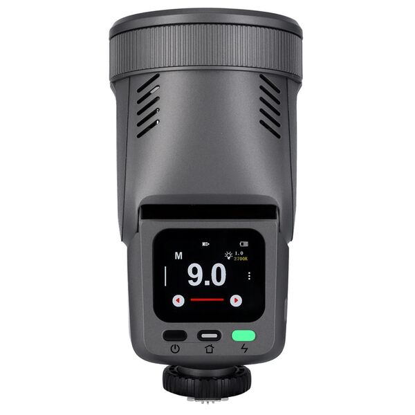 Rollei HS Freeze Q1 2-in-1 Blitzlicht und Bi-color Led-Dauerlicht  Universal