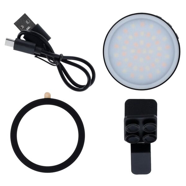 Rollei magnetisches Smartphone-Licht Bi-Color - Rund 