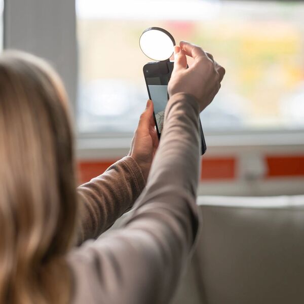 Rollei magnetisches Smartphone-Licht Bi-Color - Rund 