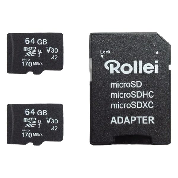 Rollei Micro SD-Card Set  64GB